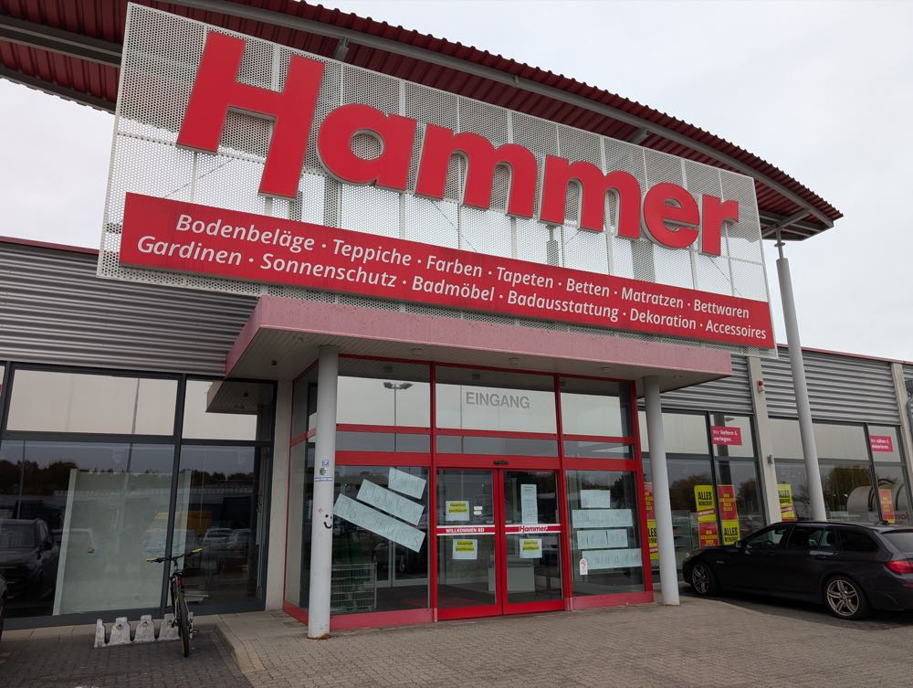  Hammer Raumstylisten: Räumungsverkauf in allen verbliebenen Filialen