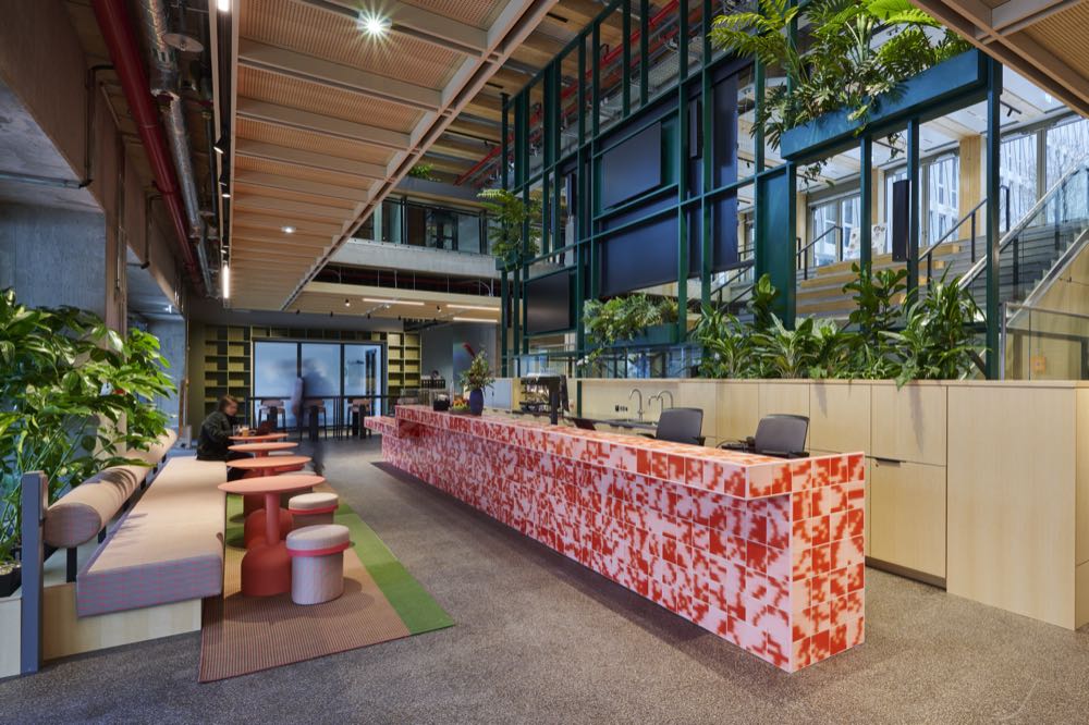 Festivalzentrum in der neuen Macherei