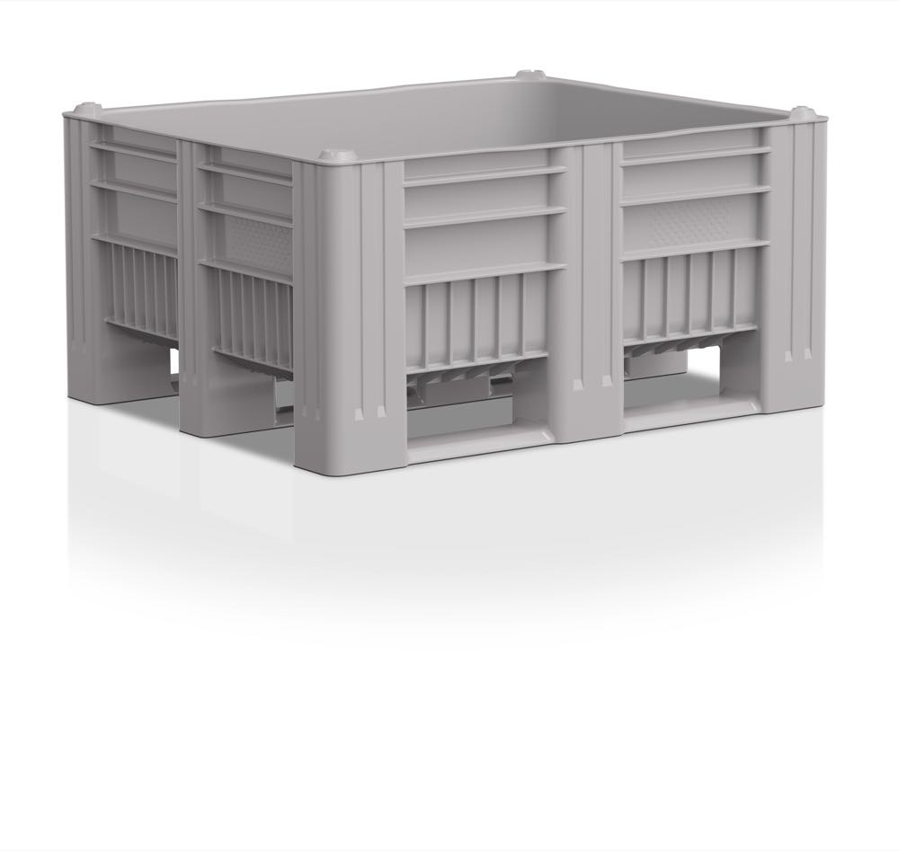 Robuste Palettenbox für die Anforderungen der Fischindustrie