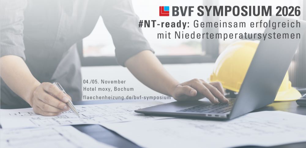  BVF Symposium 2026: Niedertemperatursysteme im Fokus