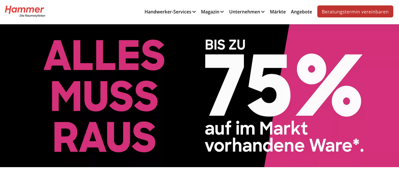  Kein Investor für Hammer Raumstylisten