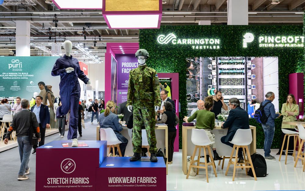 Über 36.000 Besucher bei Techtexil und Texprocess