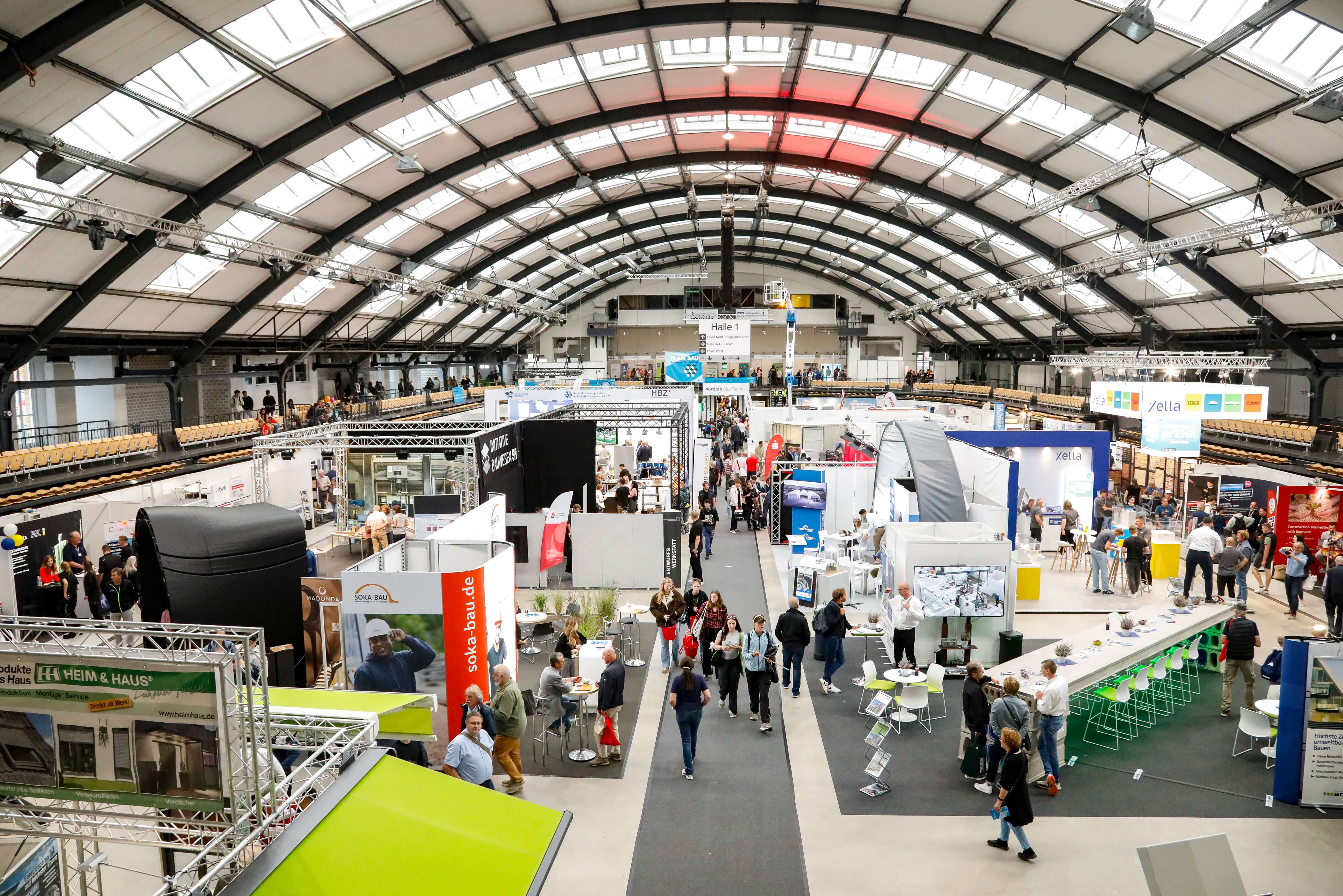 Zwei Hallen für Holz: NordBau setzt neuen Schwerpunkt