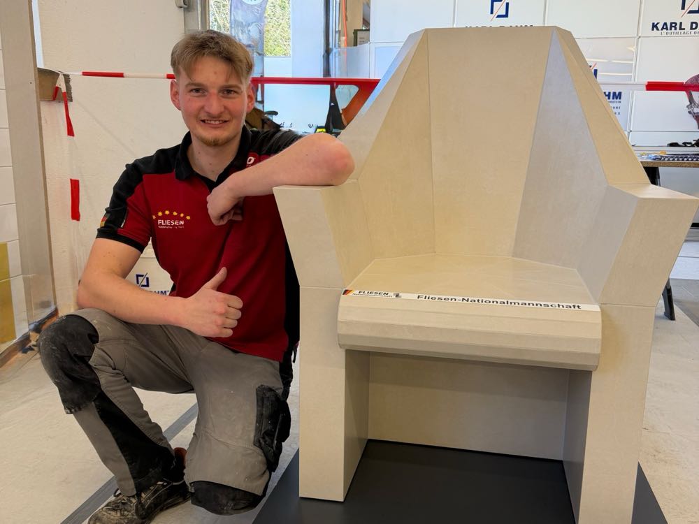  Fliesen-Nationalmannschaft: Niko Schleicher qualifiziert sich für WM in Shanghai