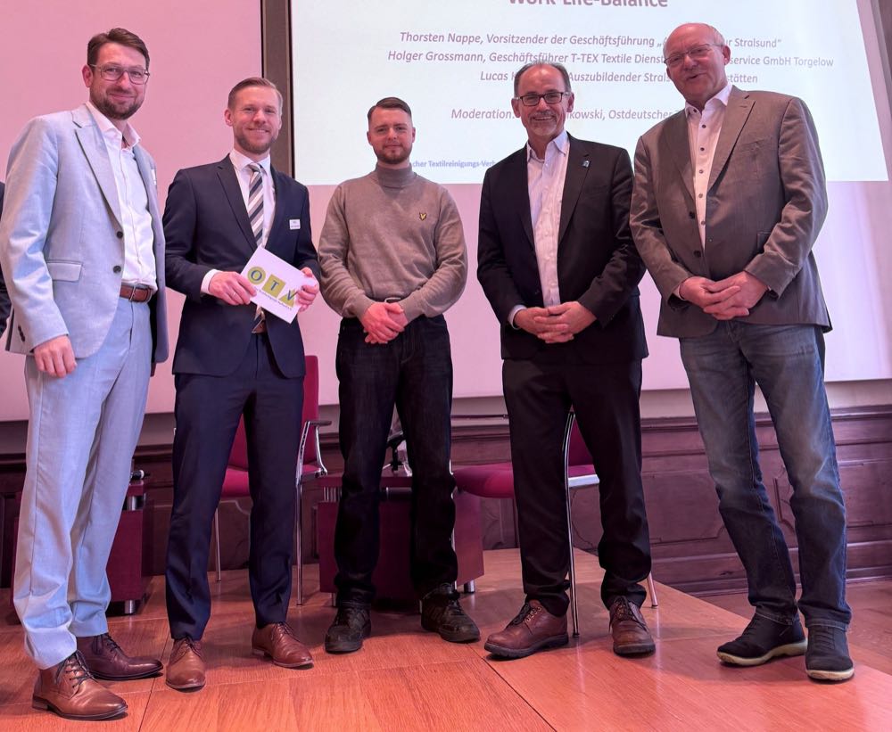 Textilpfleger treffen sich in Stralsund