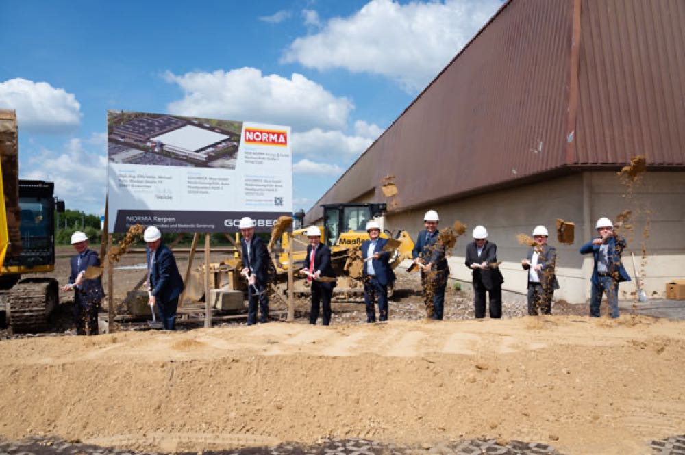 Spatenstich: Norma erweitert Kühl- und Tiefkühllogistik in Kerpen