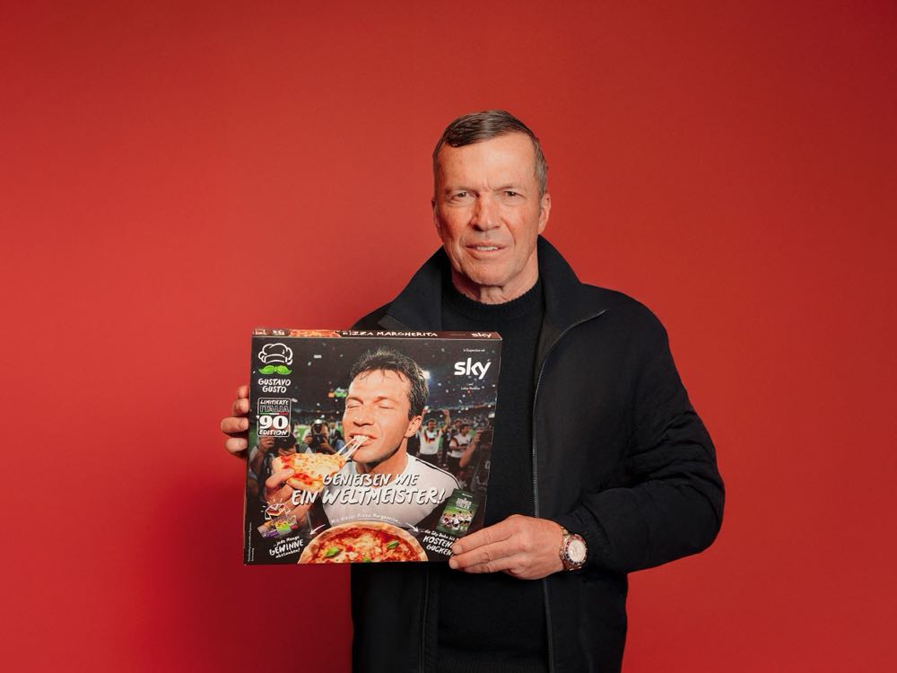 Gustavo Gusto und Sky launchen WM-Pizza