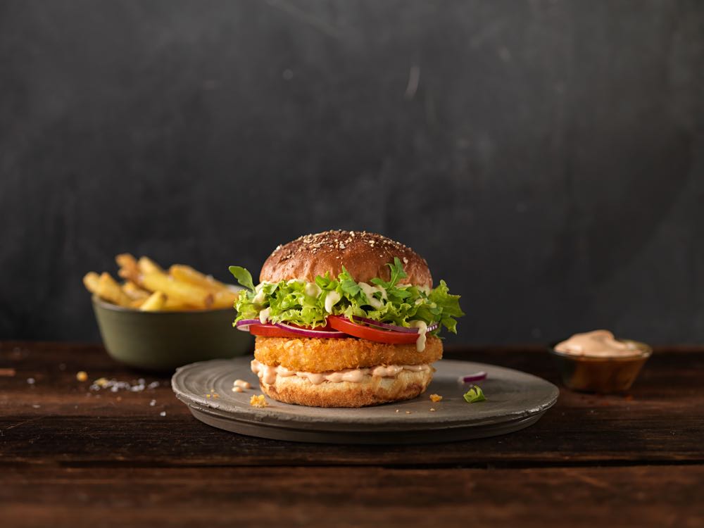 The Green Mountain |  Plant-based Crispy Burger Patty
