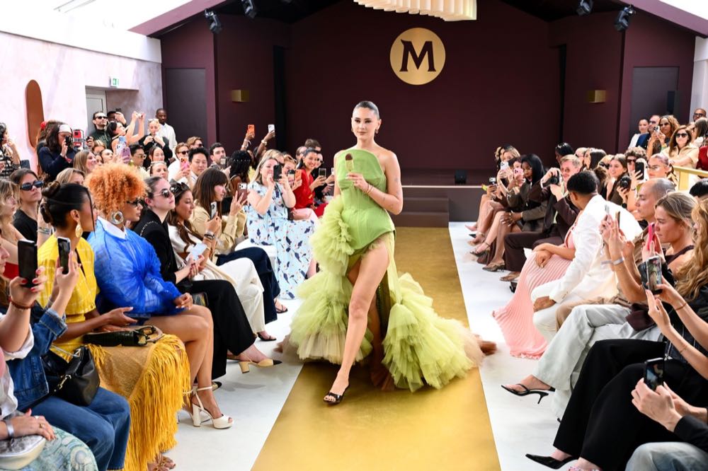 Erste House of Magnum Fashion-Show mit Heidi Klum
