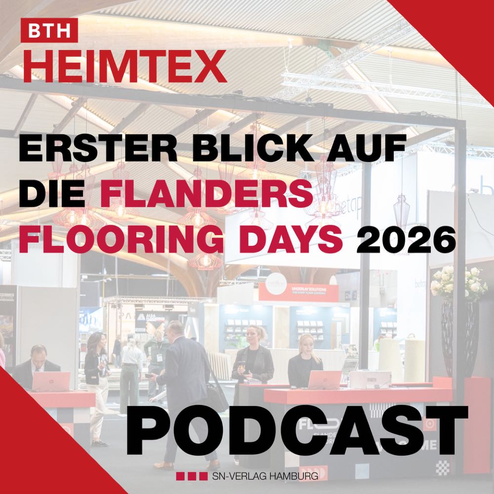  BTH Heimtex Podcast mit Blick auf die Flanders Flooring Days