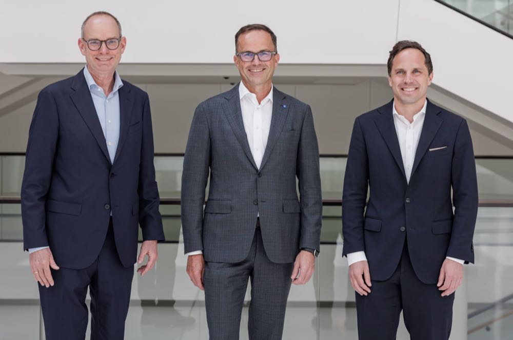 Dr. Holger Feist, Dr. Jochen Köckler, Konstantin Kühl Deutsche Messe erweitert Vorstand