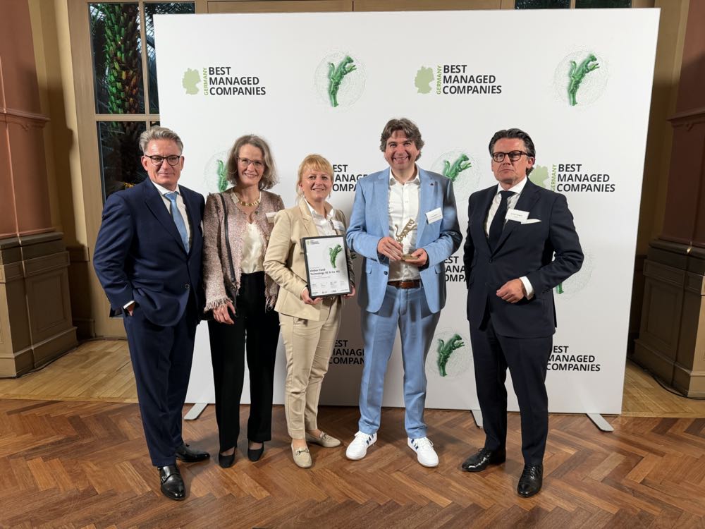 Weber Food Technology als Best Managed Company 2026 ausgezeichnet