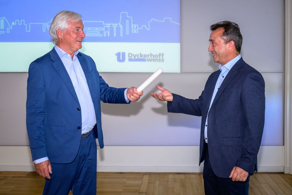  Dyckerhoff: Martin Möllmann übergibt Staffelstab an Christian Bechtoldt