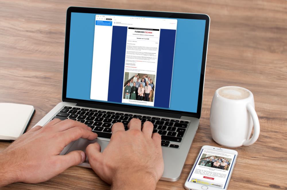 Relaunch FussbodenTechnik-Newsletter: Mehr Übersicht. Mehr Reichweite. Mehr Branche.