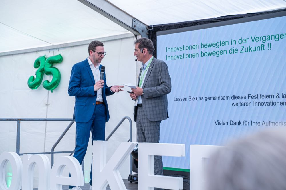 Jubiläum und Umfirmierung: Aus KEMAS wird KEBA Handover Automation Germany