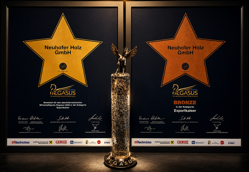 FN Neuhofer erhält Bronze beim Pegasus Award 2026