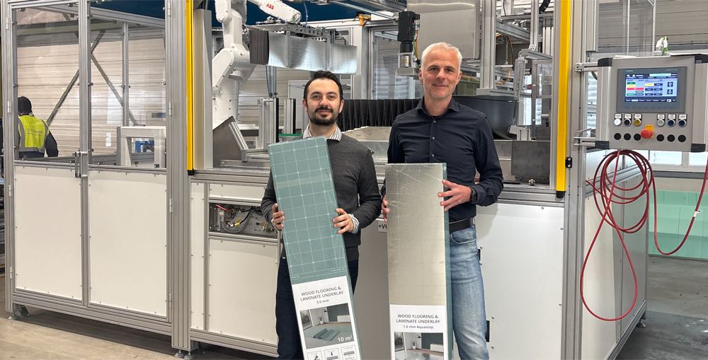  XPFoam: Der Senkrechtstarter bei Verlegeunterlagen