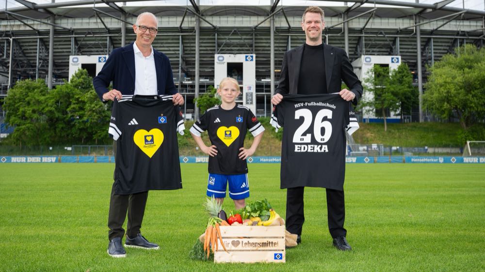 Edeka wird offizieller Ernährungspartner des HSV