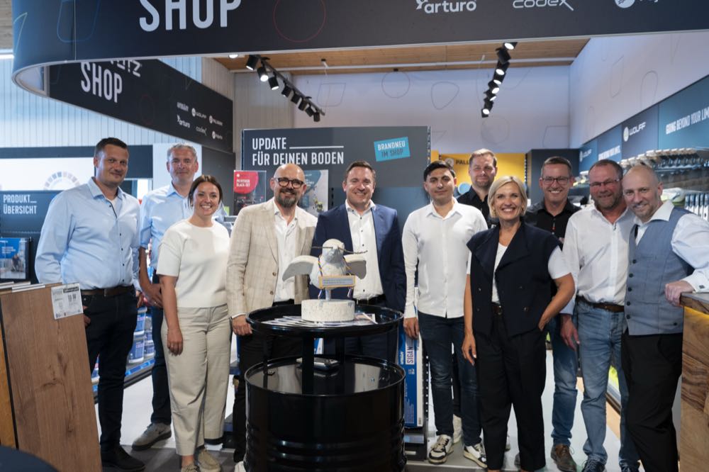  Erster Uzin Utz Shop-in-Shop startet als Pilotprojekt in Augsburg