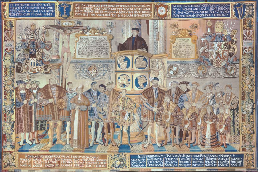  Croy-Tapisserie in Greifswald wird restauriert