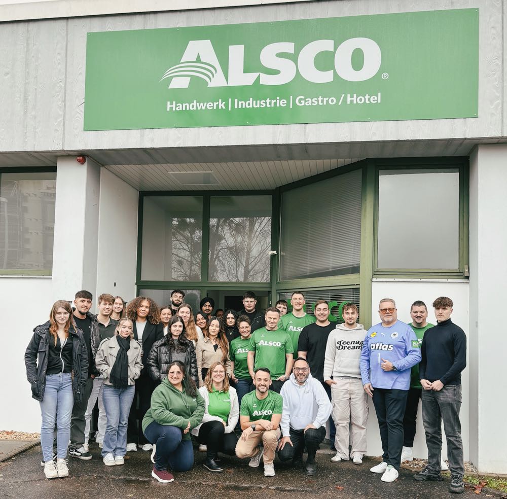 Alsco für seine Ausbildung geehrt