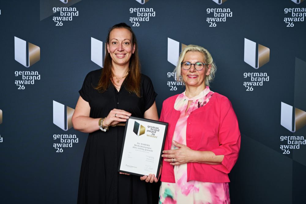 Mit German Brand Award ausgezeichnet