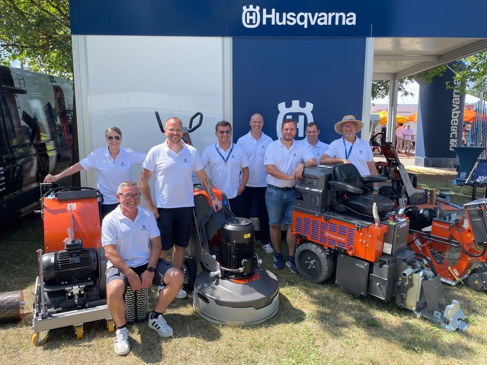  Husqvarna Construction: Bodenfräsen wird einfacher und effizienter