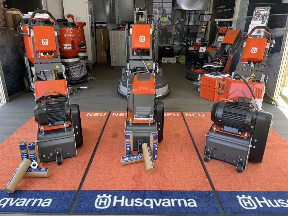  Husqvarna Construction: Bodenfräsen wird einfacher und effizienter