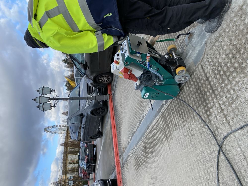  Contec: Rückbau mit geringer Vibration