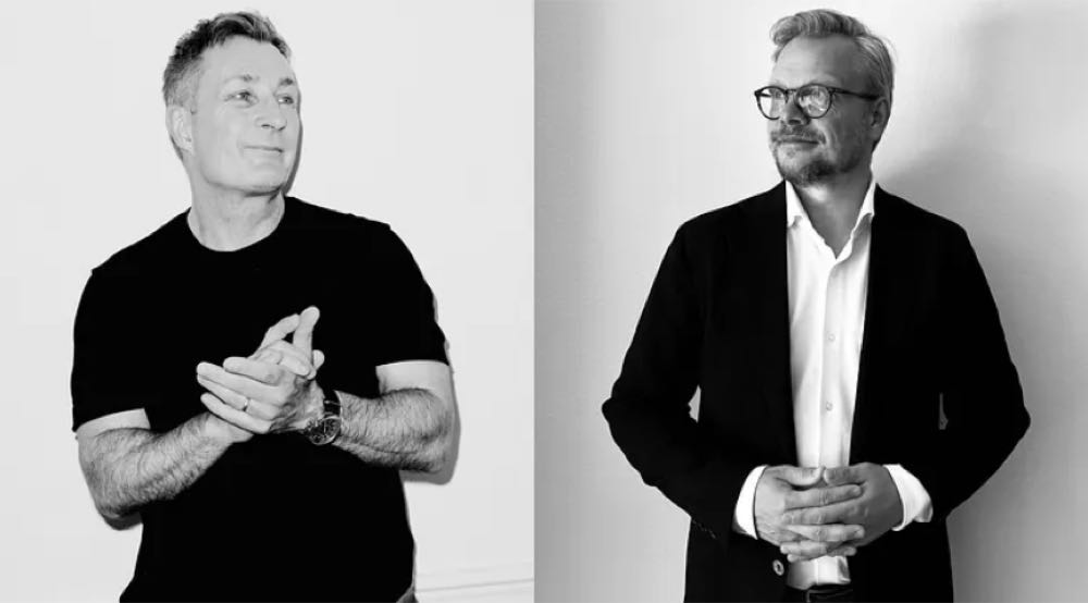 Thomas Bendiks Lauridsen (r.) folgt bei Bolia als CEO auf Lars Lyse Hansen (l.). Bolia: Wechsel an der Spitze