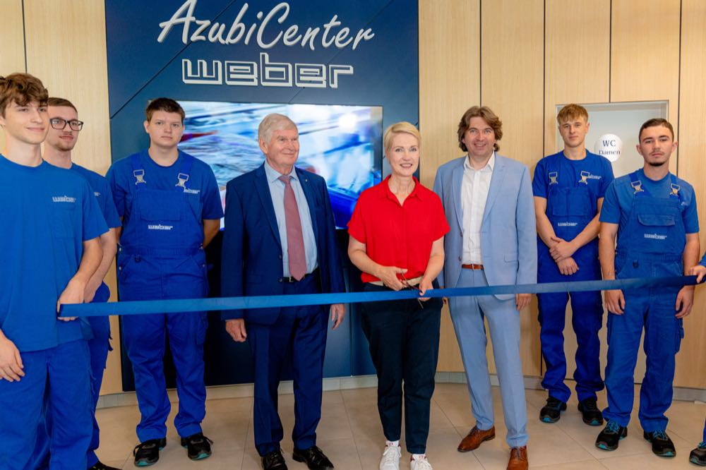 Weber Food Technology eröffnet Ausbildungszentrum in Neubrandenburg
