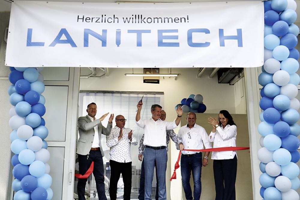 Lanitech eröffnet neuen Standort