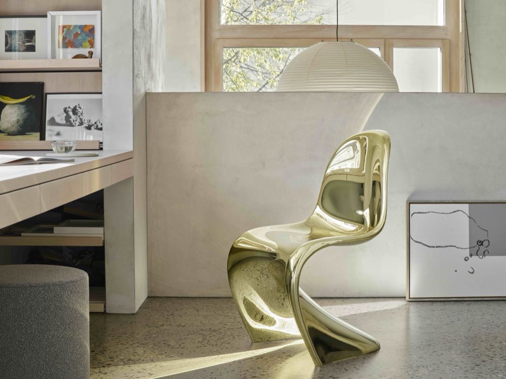 Panton Chair jetzt in Gold