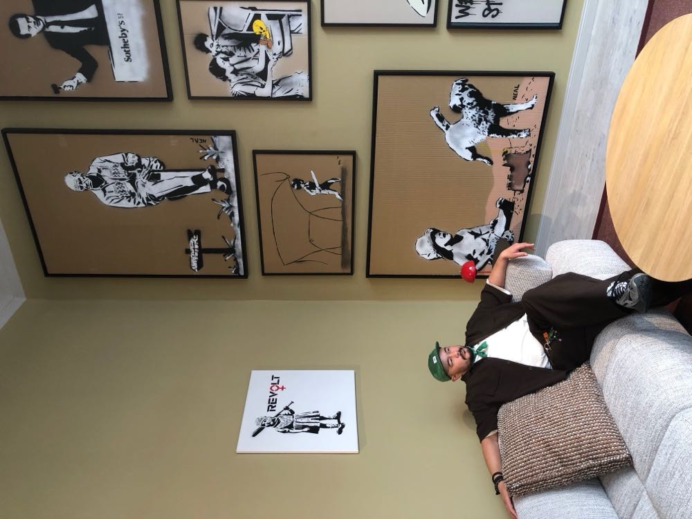 Vernissage mit Streetart von Neal