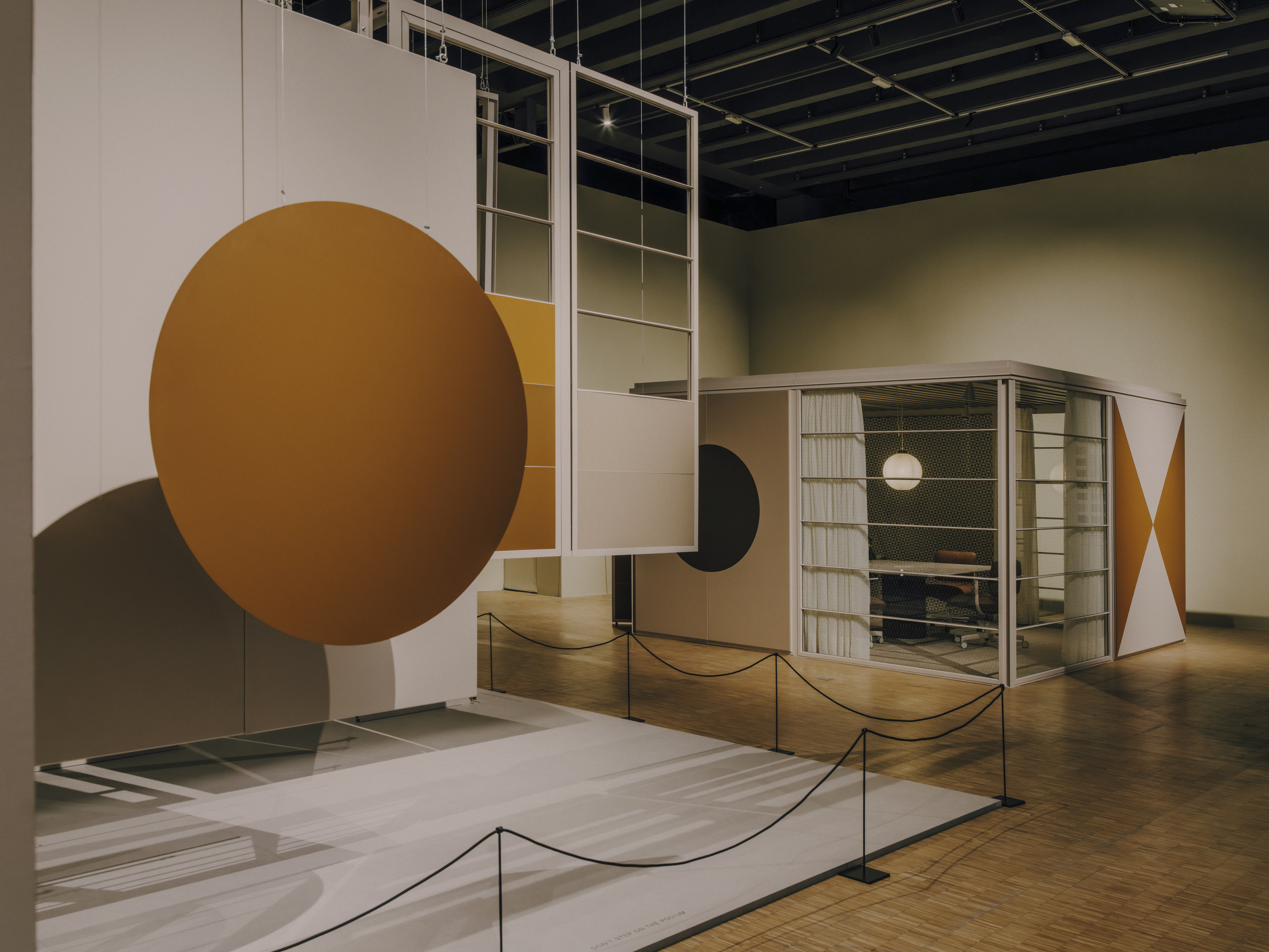 Sonderausstellung zum Eames Pavilion System
