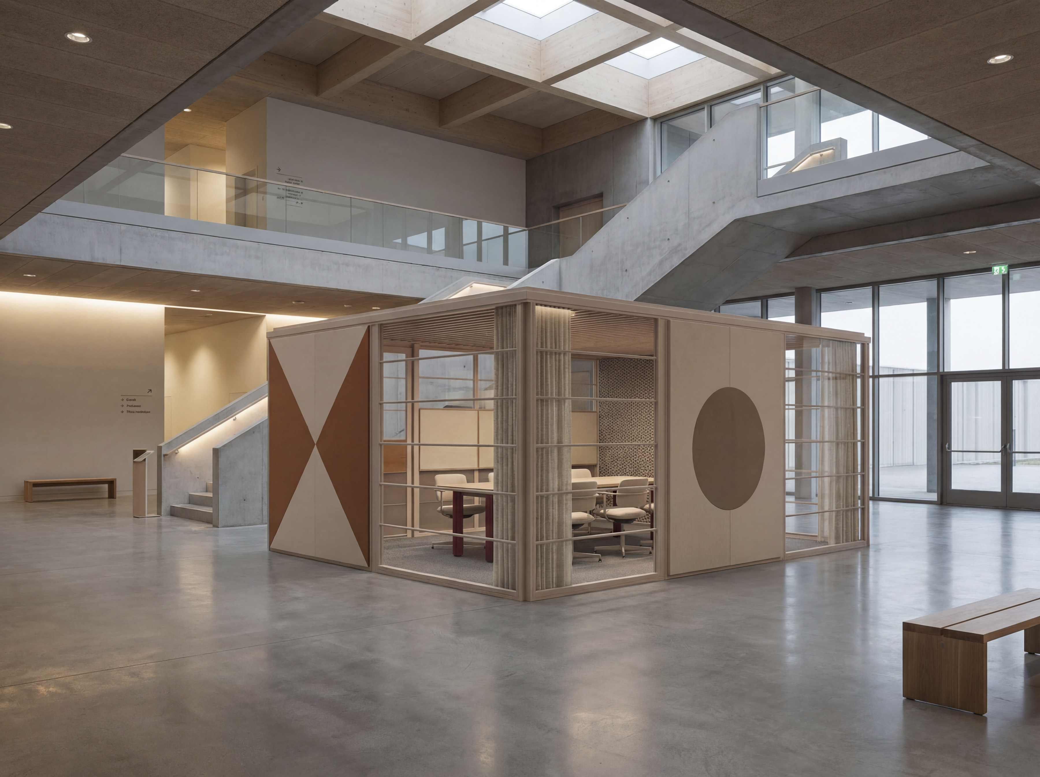 Sonderausstellung zum Eames Pavilion System