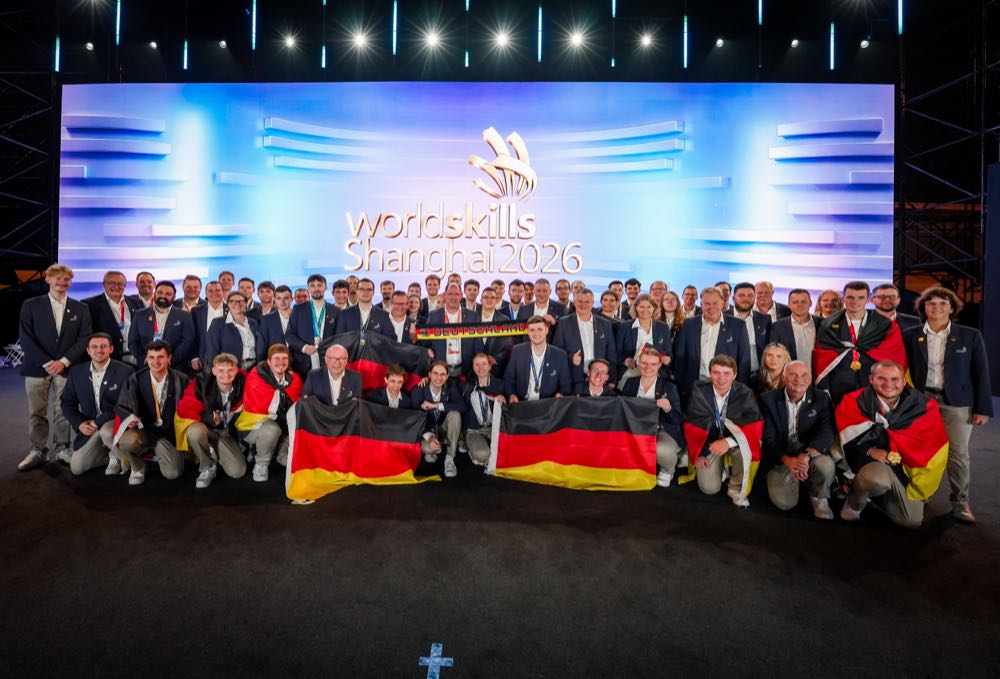  Worldskills 2026: Exzellenzmedaille für Fliesenleger Niko Schleicher