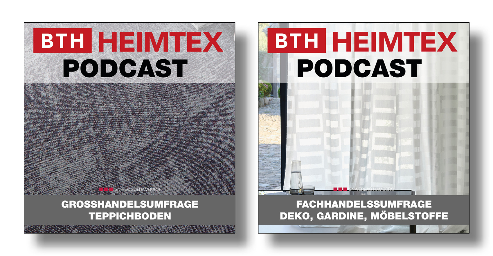  Neue Podcast-Doppelfolge: Großhandelsumfrage Teppichboden & Fachhandelsumfrage Deko | Stoffe