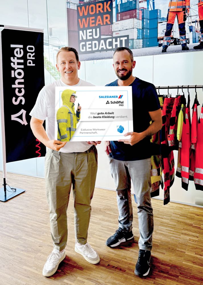 Salesianer nimmt Schöffel Pro ins Angebot auf