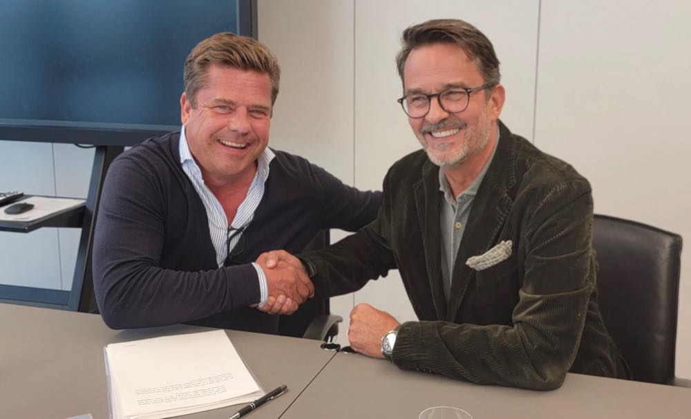 JWO-Geschäftsführer Phillip Wagner, Operating Partner bei Fidelium Partners, und Dörken-Vorstand Thorsten Koch. Dörken übernimmt J.W. Ostendorf