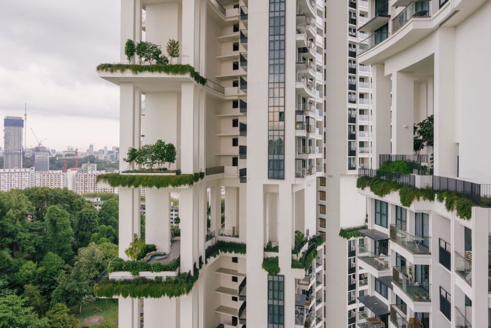 Finalist: das Wohn-Hochhausprojekt „One Pearl Bank“ in Singapur. Die höchste Qualität zählt