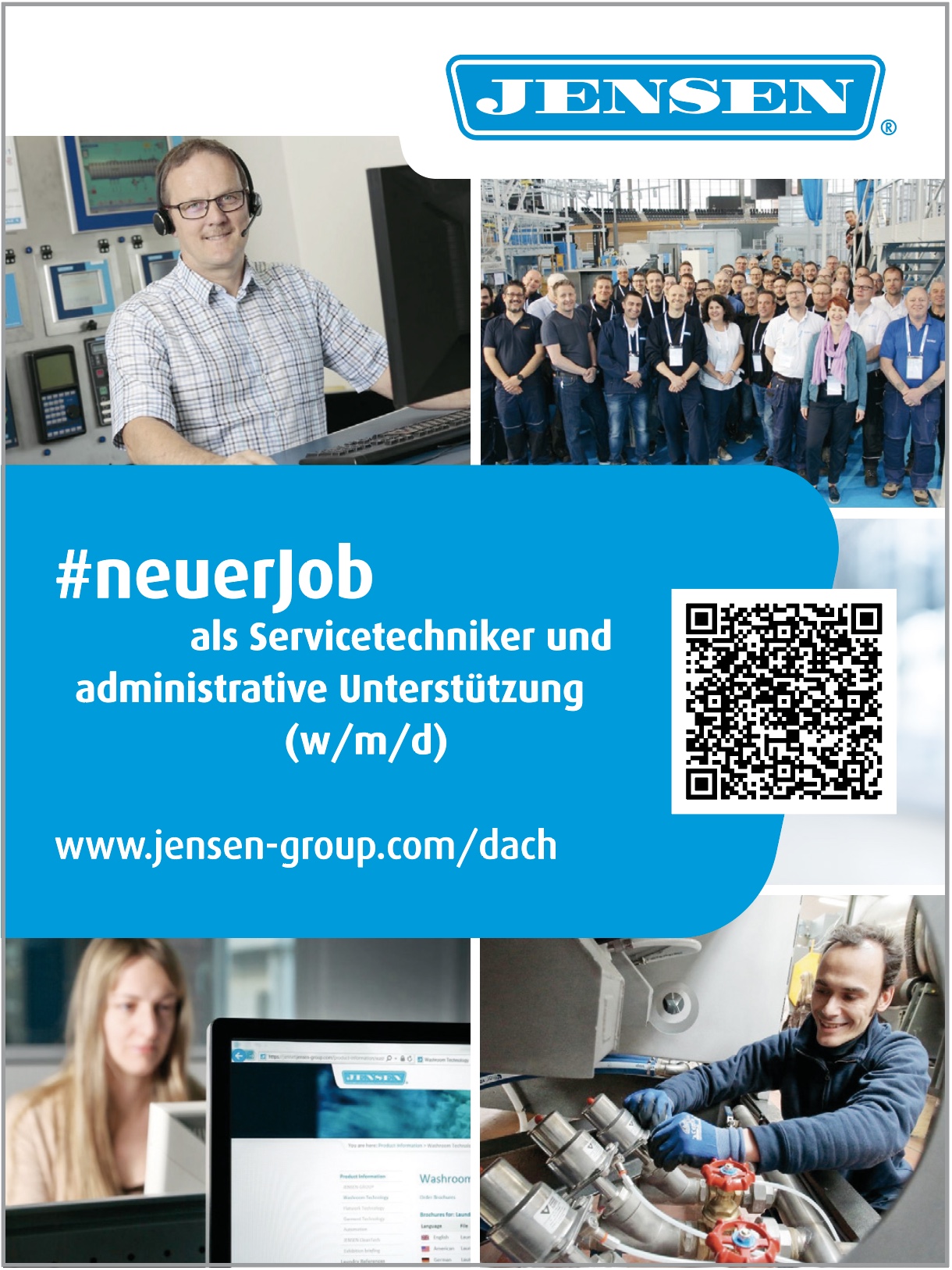 Servicetechniker und administrative Unterstützung (w/m/d)