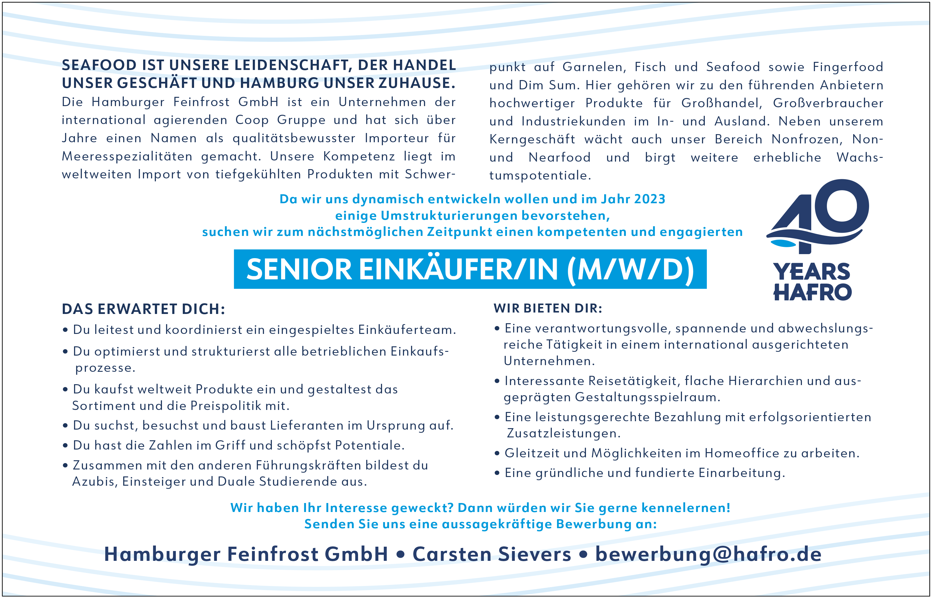 Senior Einkäufer/in (m/w/d)