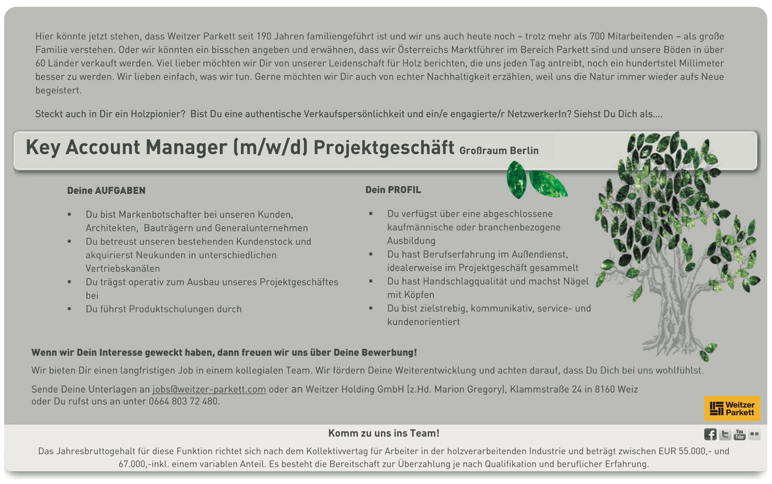 Key Account Manager (m/w/d) Projektgeschäft