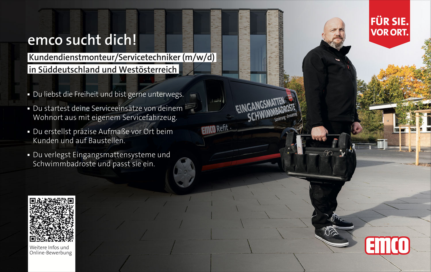 Kundendienstmonteur/Servicetechniker (m/w/d) für Eingangsmattensysteme