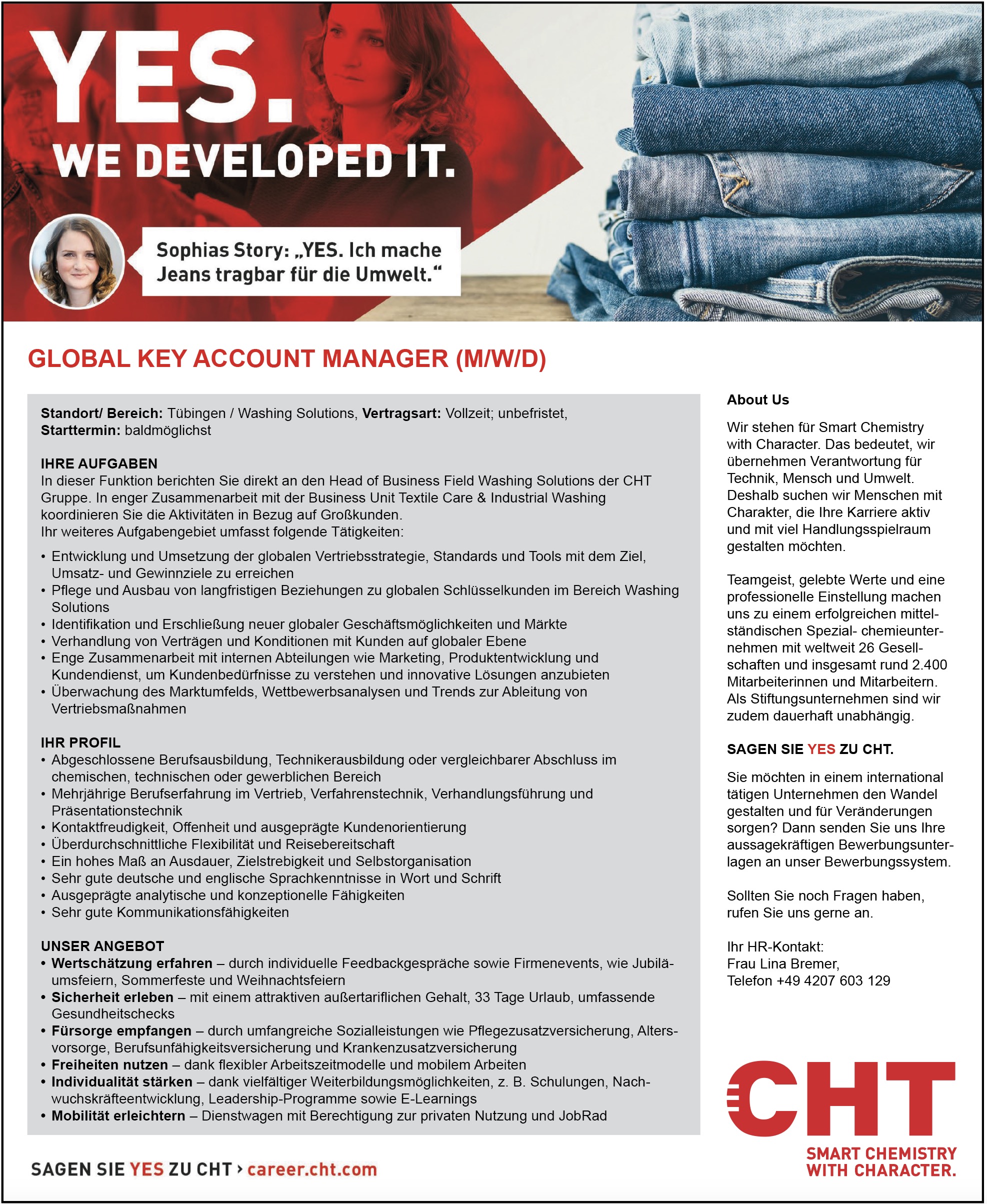 Global Key Account Manager (m/w/d)
