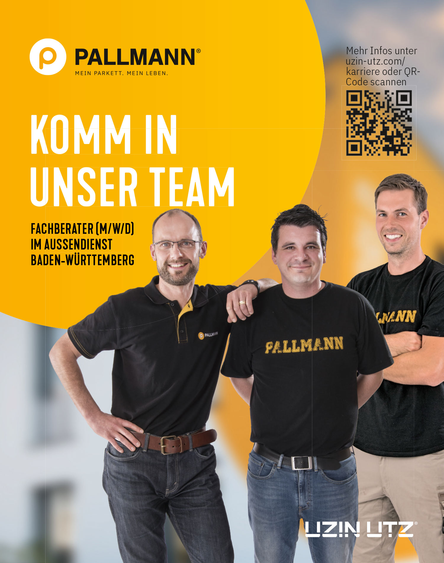 Technischer Verkäufer (m/w/d) im Außendienst für Produkte für Verlegung und Werterhalt von Parkett