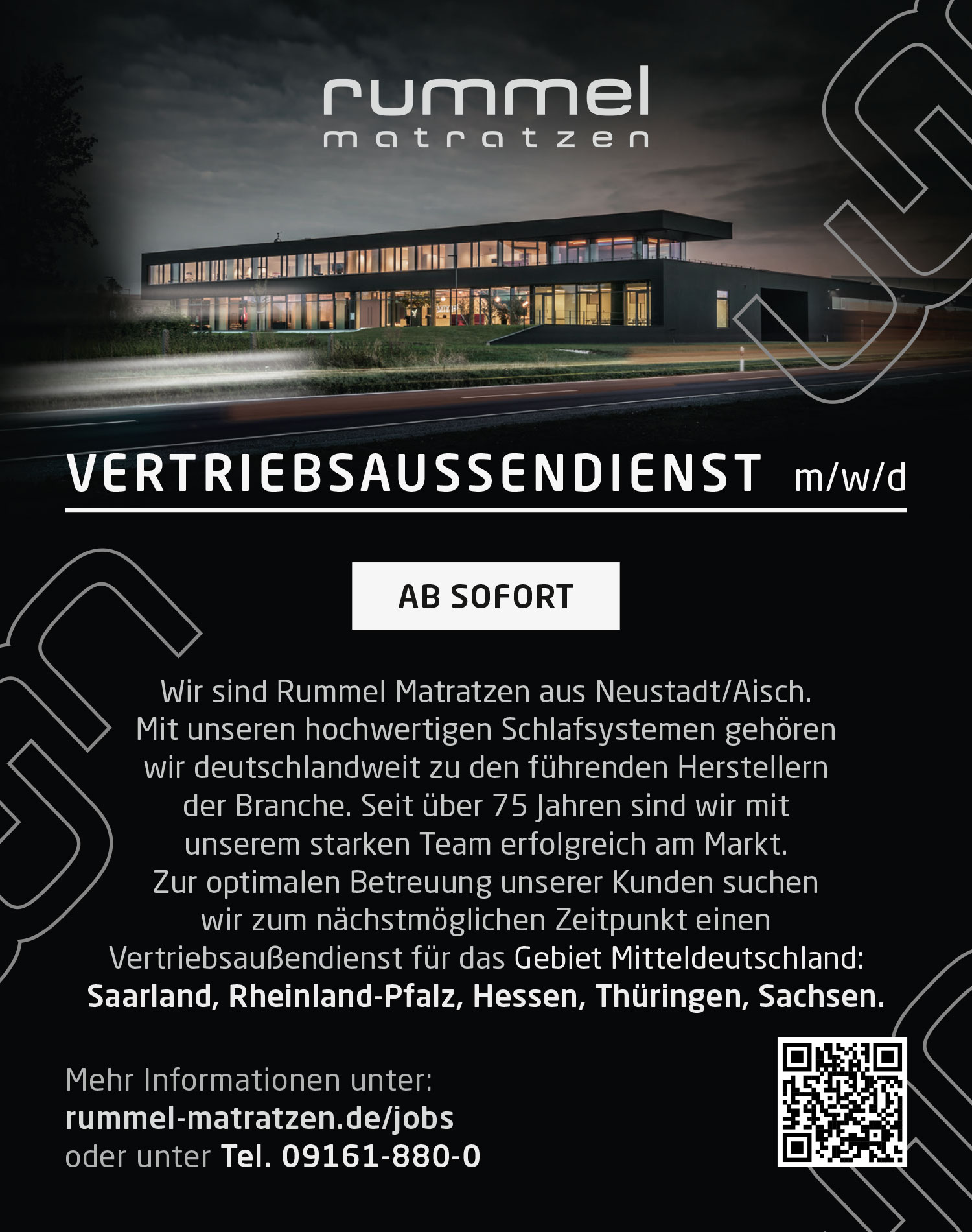 Vertriebsaußendienst (m/w/d) für Schlafsysteme