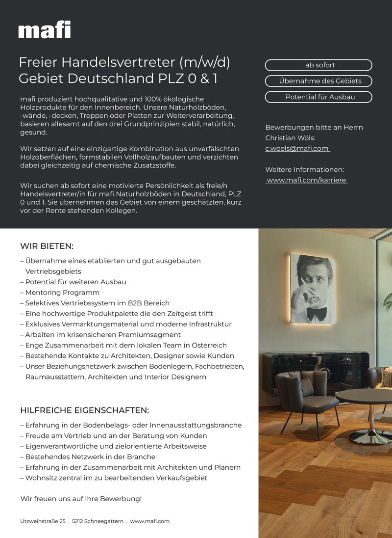 Freier Handelsvertreter