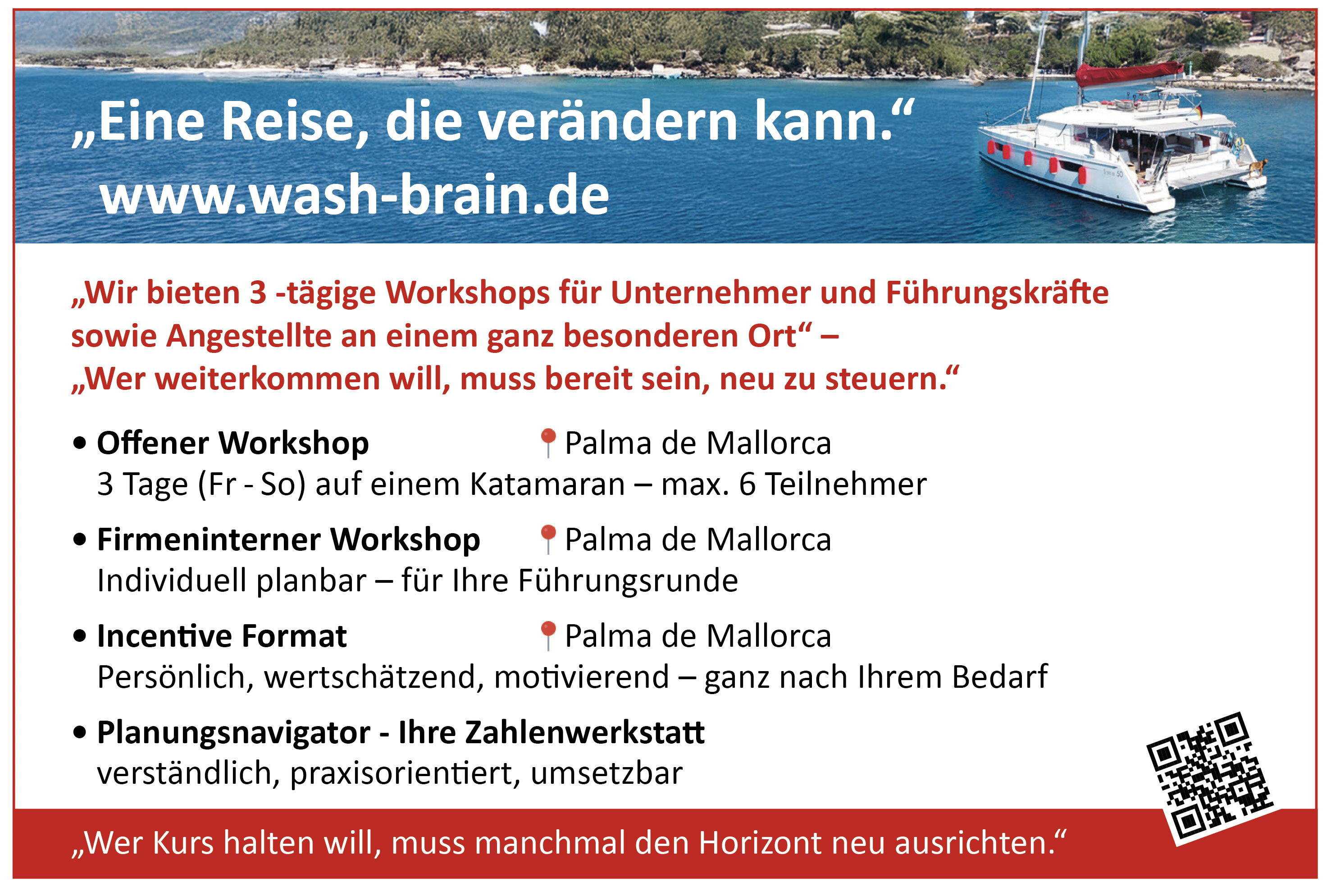 Workshops für Unternehmer und Führungskräfte